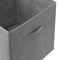 Casafield Set of 6 Collapsible Fabric Cube Storage Bins - Foldable Cloth Baskets for Shelves, Cubby Organizers & More